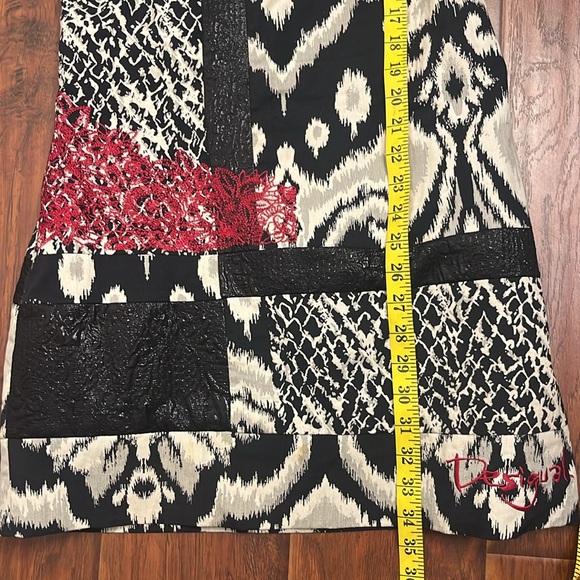 Desigual black and white dress size 38 - Picture 5 of 6